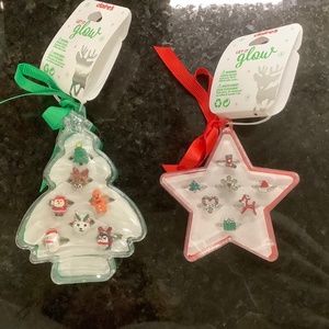 Christmas Holiday Rings - 2 Sets of 7 Rings Each